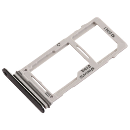For Galaxy Note9 SIM Card Tray + SIM Card Tray / Micro SD Card Tray (Black) - Card Tray by buy2fix | Online Shopping UK | buy2fix