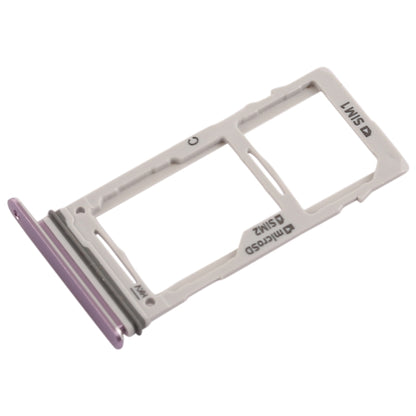 For Galaxy Note9 SIM Card Tray + SIM Card Tray / Micro SD Card Tray (Purple) - Card Tray by buy2fix | Online Shopping UK | buy2fix