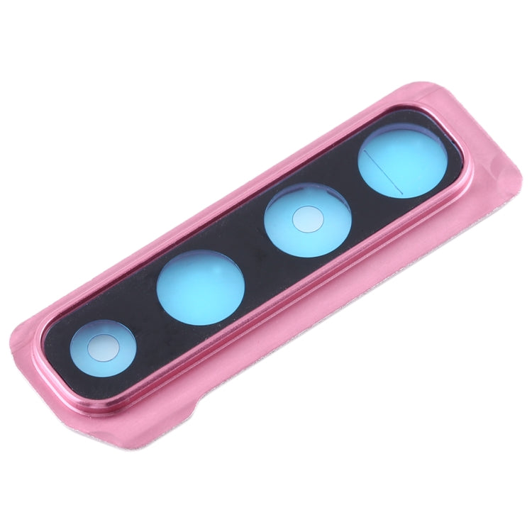 For Galaxy A9 (2018) A920F/DS 10pcs Camera Lens Cover (Pink) - Camera Series by buy2fix | Online Shopping UK | buy2fix
