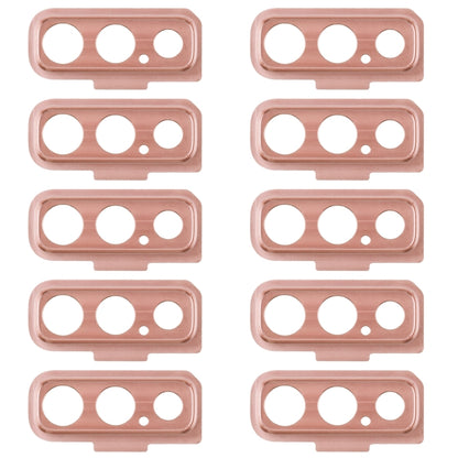For Galaxy A7 (2018) A750F/DS 10pcs Camera Lens Cover (Pink) - Camera Series by buy2fix | Online Shopping UK | buy2fix