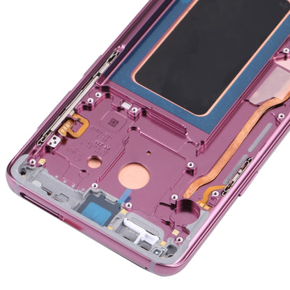 Original Super AMOLED LCD Screen for Galaxy S9 / G960F / DS / G960U / G960W / G9600 Digitizer Full Assembly with Frame (Purple) - LCD Screen by buy2fix | Online Shopping UK | buy2fix