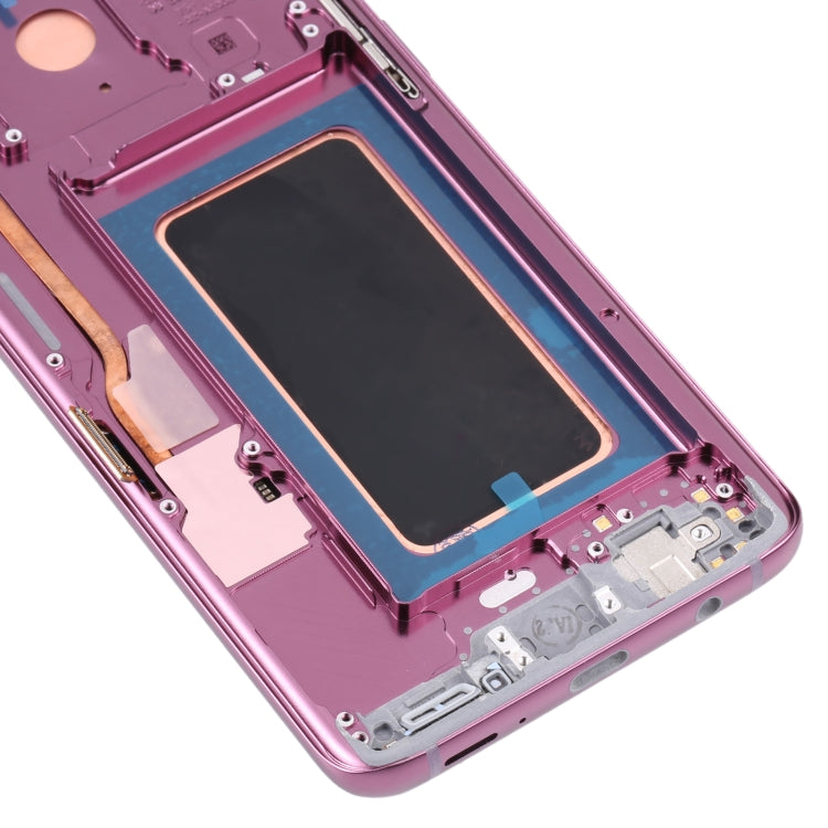 Original Super AMOLED LCD Screen for Galaxy S9 / G960F / DS / G960U / G960W / G9600 Digitizer Full Assembly with Frame (Purple) - LCD Screen by buy2fix | Online Shopping UK | buy2fix