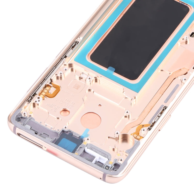 Super AMOLED LCD Screen for Galaxy S9+ / G965F / G965F / DS / G965U / G965W / G9650 Digitizer Full Assembly with Frame (Gold) - LCD Screen by buy2fix | Online Shopping UK | buy2fix
