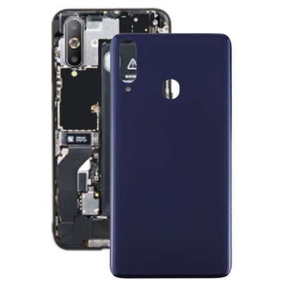 For Galaxy M40 Battery Back Cover (Blue) - Back Cover by buy2fix | Online Shopping UK | buy2fix