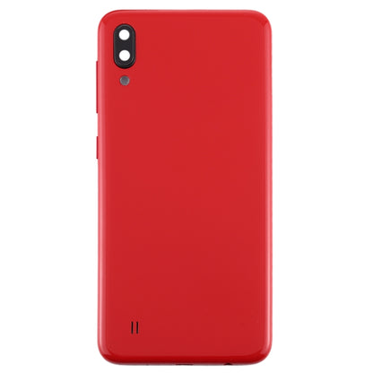 For Galaxy M10 Battery Back Cover (Red) - Back Cover by buy2fix | Online Shopping UK | buy2fix