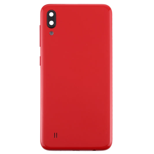 For Galaxy M10 Battery Back Cover (Red) - Back Cover by buy2fix | Online Shopping UK | buy2fix