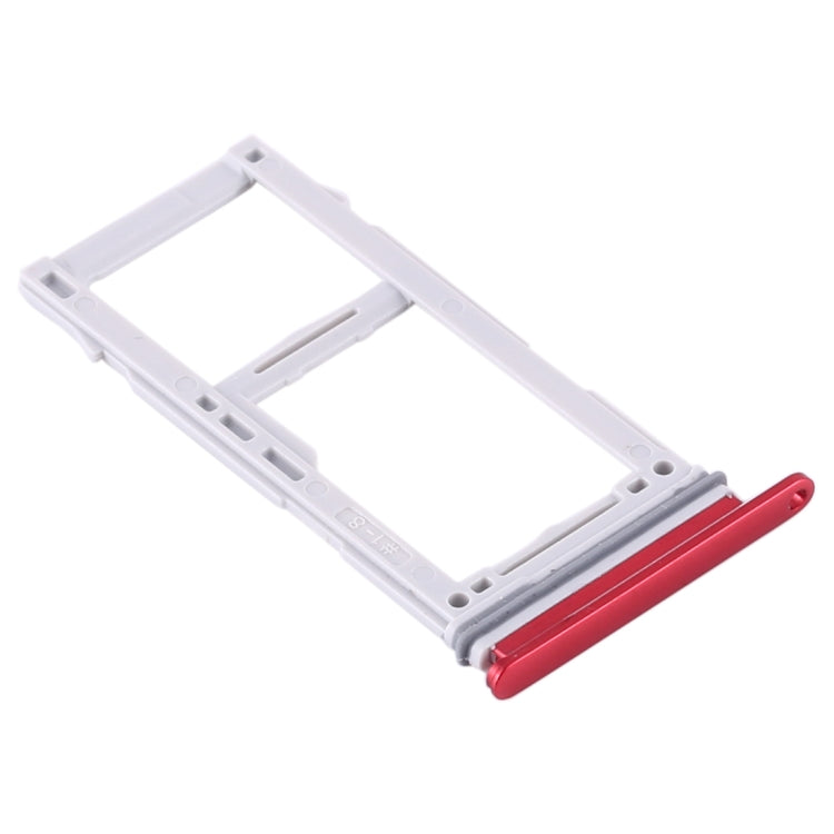 For Samsung Galaxy S10+ / S10 / S10e SIM Card Tray + Micro SD Card Tray (Red) - Card Tray by buy2fix | Online Shopping UK | buy2fix