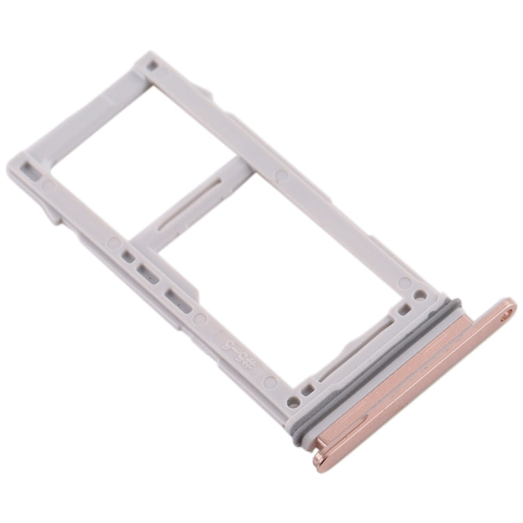 For Galaxy S10+ / S10 / S10e SIM Card Tray + SIM Card Tray / Micro SD Card Tray(Rose Gold) - Card Tray by buy2fix | Online Shopping UK | buy2fix