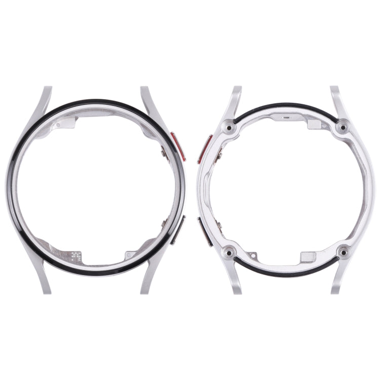 Original LCD Screen Frame Bezel Plate For Samsung Galaxy Watch4 40mm SM-R860 R865(Silver) - Middle Frame by buy2fix | Online Shopping UK | buy2fix