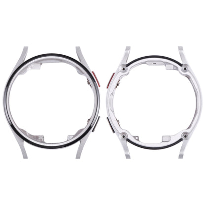 Original LCD Screen Frame Bezel Plate For Samsung Galaxy Watch4 40mm SM-R860 R865(Silver) - Middle Frame by buy2fix | Online Shopping UK | buy2fix