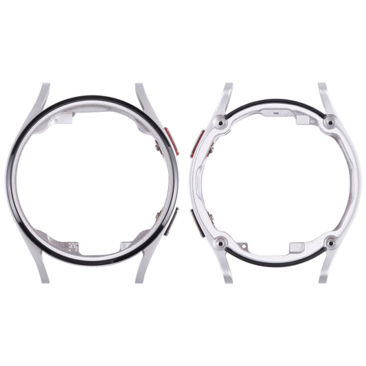 Original LCD Screen Frame Bezel Plate For Samsung Galaxy Watch4 40mm SM-R860 R865(Silver) - Middle Frame by buy2fix | Online Shopping UK | buy2fix