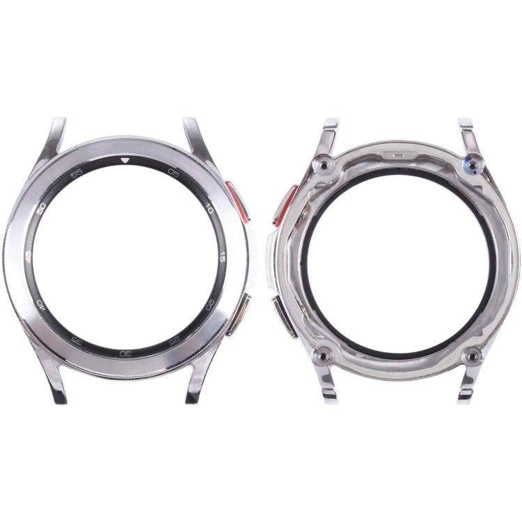 Original LCD Screen Frame Bezel Plate For Samsung Galaxy Watch4 Classic 42mm SM-R880(Silver) - LCD Related Parts by buy2fix | Online Shopping UK | buy2fix
