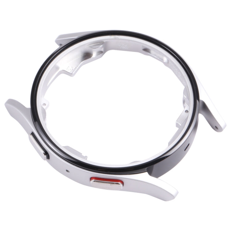 Original LCD Screen Frame Bezel Plate For Samsung Galaxy Watch5 40mm SM-R900 R905(Silver) - Middle Frame by buy2fix | Online Shopping UK | buy2fix