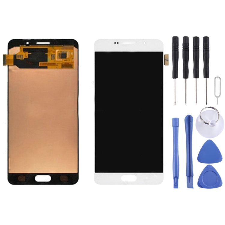 Original LCD Display + Touch Panel for Galaxy A7 (2016), A710F, A710F/DS, A710FD, A710M, A710M/DS, A710Y/DS, A7100(White) - Others by buy2fix | Online Shopping UK | buy2fix