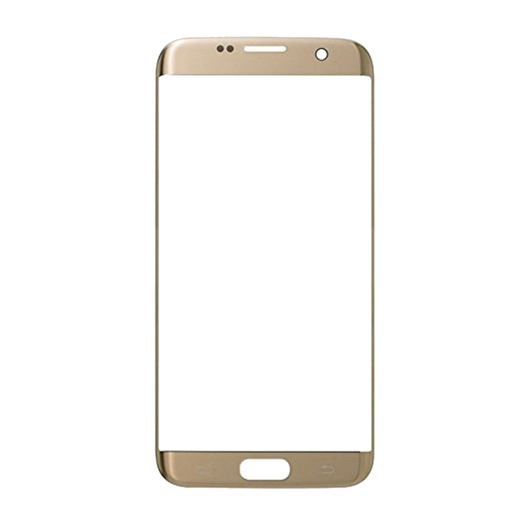 For Galaxy S7 Edge / G935 Original Front Screen Outer Glass Lens (Gold) - Outer Glass Lens by buy2fix | Online Shopping UK | buy2fix