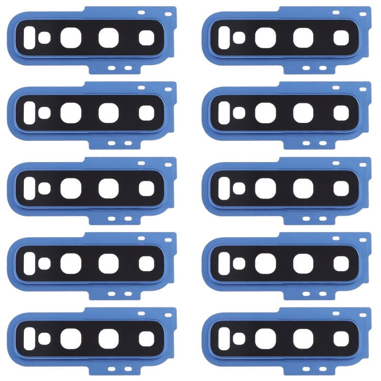 For Galaxy S10 10pcs Camera Lens Cover (Blue) - Camera Series by buy2fix | Online Shopping UK | buy2fix