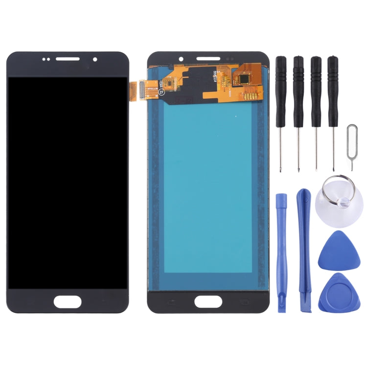 LCD Screen and Digitizer Full Assembly (TFT Material) for Galaxy A7 (2016), A710F, A710F/DS, A710FD, A710M, A710M/DS, A710Y/DS, A7100(Black) - LCD Screen by buy2fix | Online Shopping UK | buy2fix