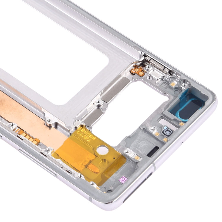 For Samsung Galaxy S10+ Middle Frame Bezel Plate with Side Keys (Silver) - Frame Bezel Plate by buy2fix | Online Shopping UK | buy2fix