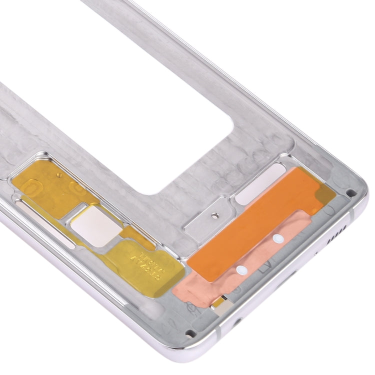 For Samsung Galaxy S10+ Middle Frame Bezel Plate with Side Keys (Silver) - Frame Bezel Plate by buy2fix | Online Shopping UK | buy2fix