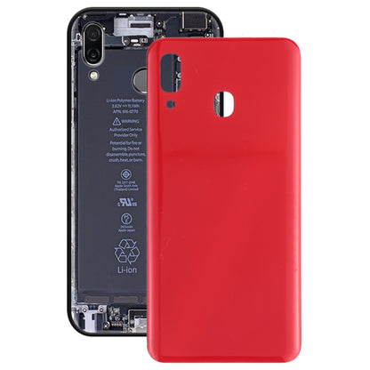 For Galaxy A30 SM-A305F/DS, A305FN/DS, A305G/DS, A305GN/DS Battery Back Cover (Red) - Back Cover by buy2fix | Online Shopping UK | buy2fix