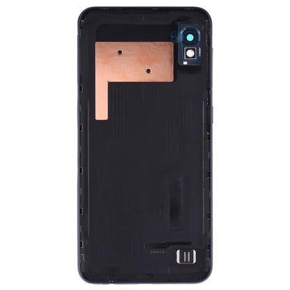 For Galaxy A10 SM-A105F/DS, SM-A105G/DS Battery Back Cover with Camera Lens & Side Keys (Black) - Back Cover by buy2fix | Online Shopping UK | buy2fix
