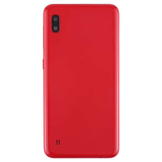 For Galaxy A10 SM-A105F/DS, SM-A105G/DS Battery Back Cover with Camera Lens & Side Keys (Red) - Back Cover by buy2fix | Online Shopping UK | buy2fix