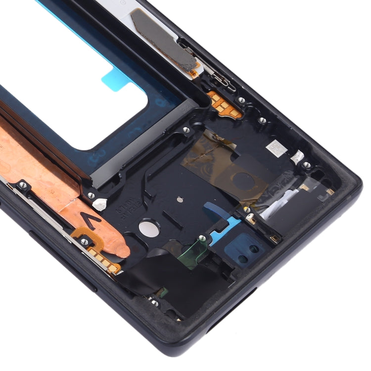 For Samsung Galaxy Note9 SM-N960F/DS, SM-N960U, SM-N9600/DS  Middle Frame Bezel Plate with Side Keys (Black) - Frame Bezel Plate by buy2fix | Online Shopping UK | buy2fix