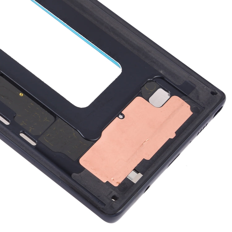 For Samsung Galaxy Note9 SM-N960F/DS, SM-N960U, SM-N9600/DS  Middle Frame Bezel Plate with Side Keys (Black) - Frame Bezel Plate by buy2fix | Online Shopping UK | buy2fix
