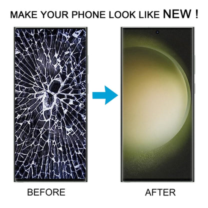 For Samsung Galaxy S23 Ultra SM-S918B EU Edition Original LCD Screen Digitizer Full Assembly with Frame (Purple) -  by buy2fix | Online Shopping UK | buy2fix