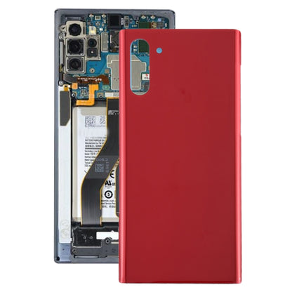 For Galaxy Note 10 Battery Back Cover (Red) - Back Cover by buy2fix | Online Shopping UK | buy2fix