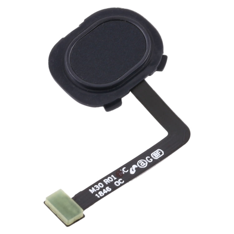 For Galaxy M30 Fingerprint Sensor Flex Cable(Black) - Flex Cable by buy2fix | Online Shopping UK | buy2fix