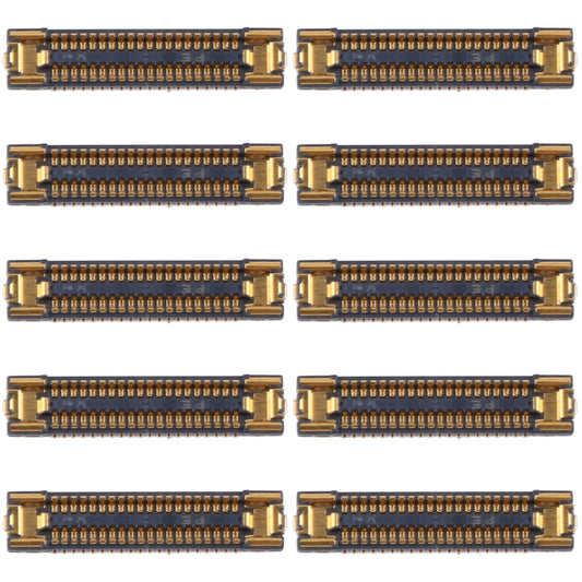 For Samsung Galaxy A71 10pcs Motherboard LCD Display FPC Connector - FPC Connector by buy2fix | Online Shopping UK | buy2fix