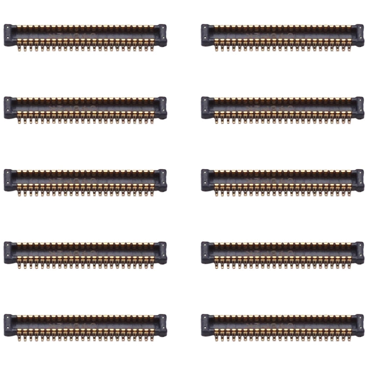 For Samsung Galaxy A7 (2018) 10pcs Motherboard LCD Display FPC Connector - FPC Connector by buy2fix | Online Shopping UK | buy2fix