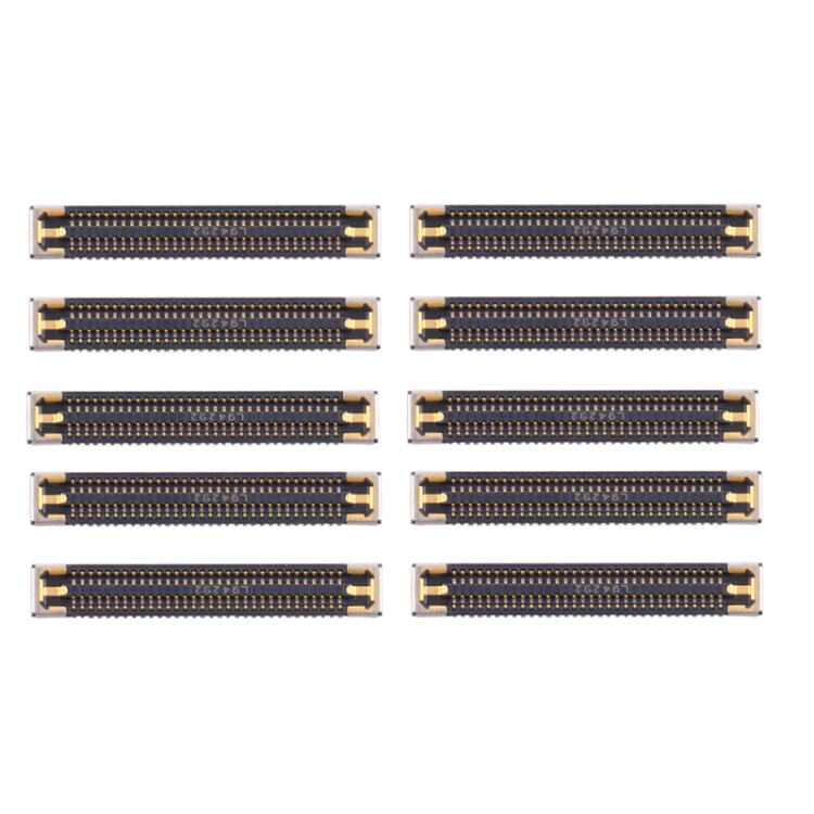 For Samsung Galaxy A70s 10pcs Motherboard LCD Display FPC Connector - FPC Connector by buy2fix | Online Shopping UK | buy2fix