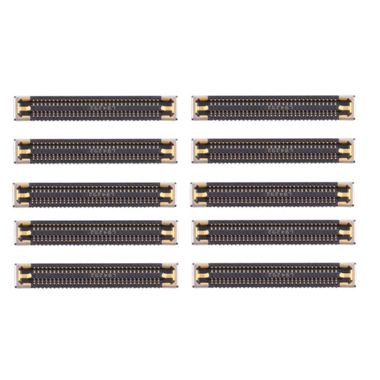 For Samsung Galaxy M30 10pcs Motherboard LCD Display FPC Connector - FPC Connector by buy2fix | Online Shopping UK | buy2fix