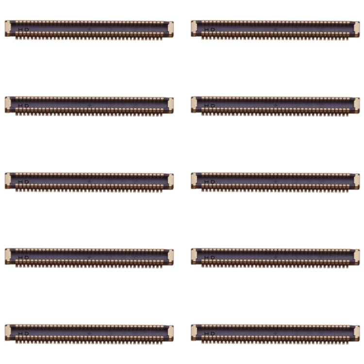 For Samsung Galaxy S9+ 10pcs Motherboard LCD Display FPC Connector - FPC Connector by buy2fix | Online Shopping UK | buy2fix