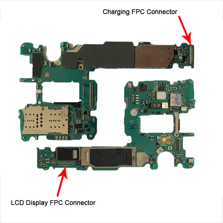 For Samsung Galaxy S9+ 10pcs Motherboard LCD Display FPC Connector - FPC Connector by buy2fix | Online Shopping UK | buy2fix
