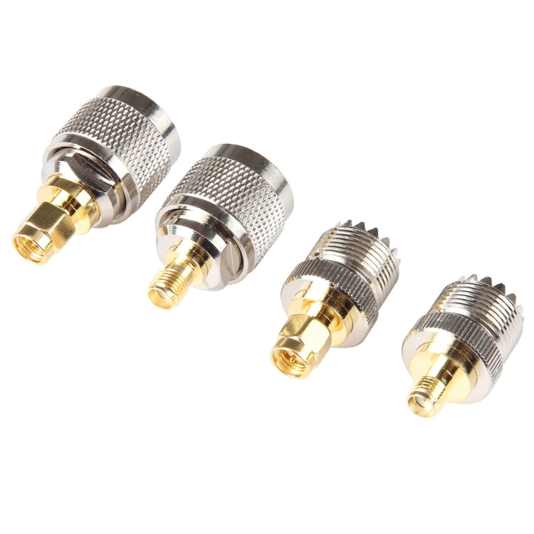 4 in 1 UHF To SMA RF Coaxial Connector Adapter by buy2fix