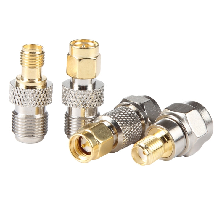 4 in 1 F To SMA RF Coaxial Connector Adapter by buy2fix