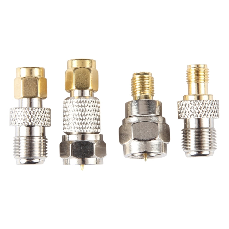 4 in 1 F To SMA RF Coaxial Connector Adapter by buy2fix