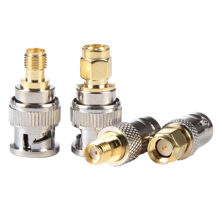 4 in 1 BNC To SMA RF Coaxial Connector Adapter by buy2fix