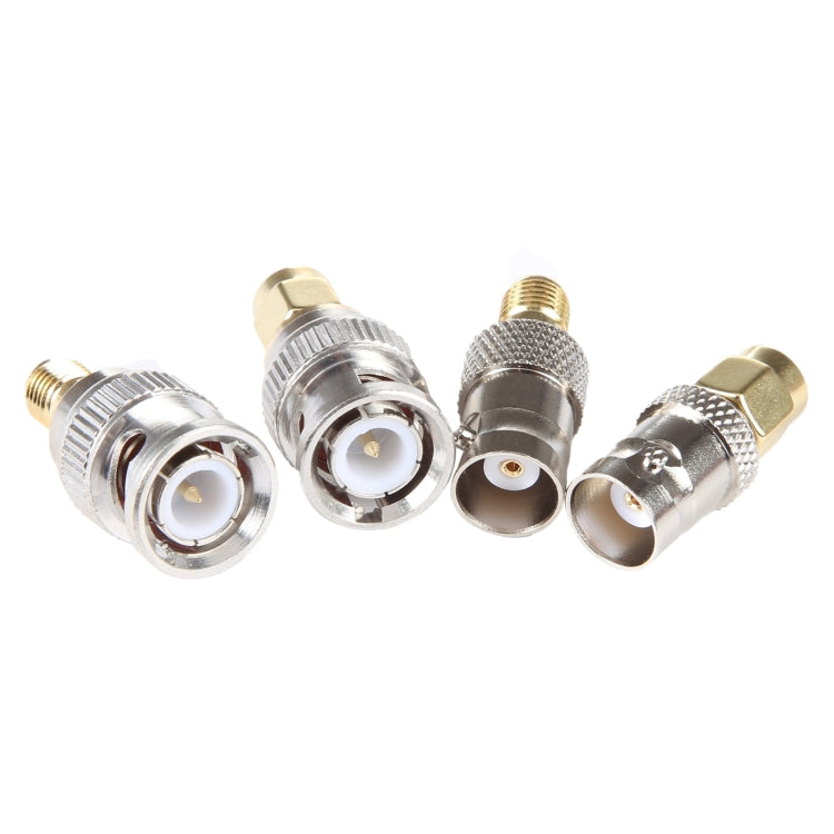 4 in 1 BNC To SMA RF Coaxial Connector Adapter by buy2fix