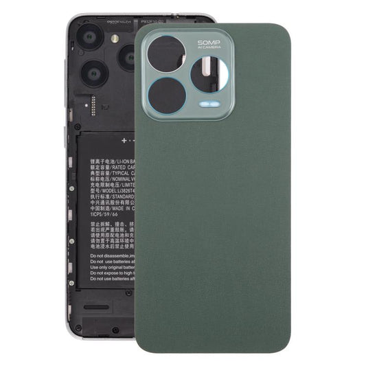 For ZTE Blade V70 Design Leather Material Battery Back Cover with Adhesive - For ZTE by buy2fix | Online Shopping UK | buy2fix