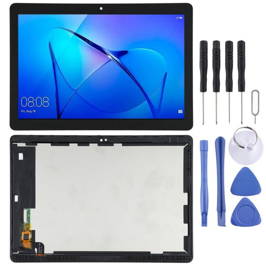 Écran LCD et numériseur complet avec cadre pour Huawei MediaPad T3 10 AGS-L09/AGS-L03/AGS-W09 (noir)