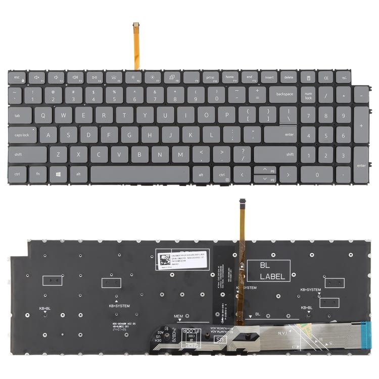 US Version Keyboard for Dell Latitude E5550 5570 5580 5590 Precision 3510 3520 3530 7510 7520 7530 7710 7720 - Replacement Keyboards by buy2fix | Online Shopping UK | buy2fix