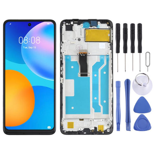OEM LCD Screen for Huawei P Smart 2021 Digitizer Full Assembly with Frame