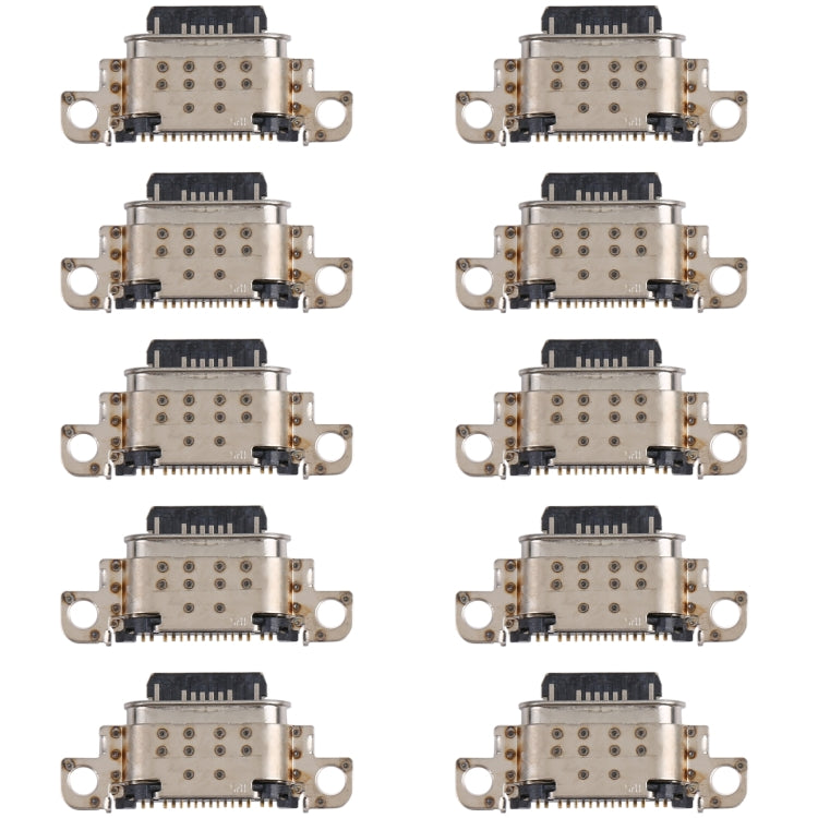 For Samsung Galaxy A52 SM-A525F SM-A525/DS 10pcs Charging Port Connector - Tail Connector by buy2fix | Online Shopping UK | buy2fix