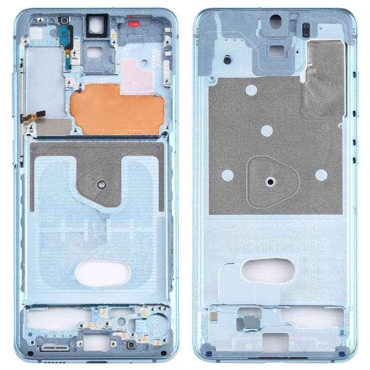 For Samsung Galaxy S20  Middle Frame Bezel Plate (Blue) - Frame Bezel Plate by buy2fix | Online Shopping UK | buy2fix