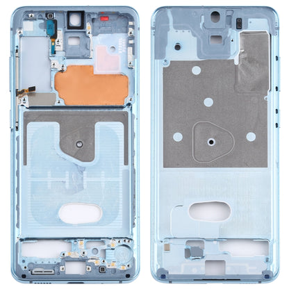 For Samsung Galaxy S20  Middle Frame Bezel Plate (Blue) - Frame Bezel Plate by buy2fix | Online Shopping UK | buy2fix