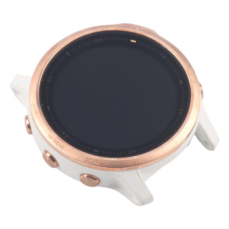 LCD Screen and Digitizer Full Assembly With Frame for Garmin Fenix 6S(Gold) by buy2fix